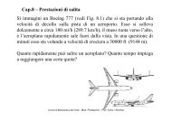 Cap.8 – Prestazioni di salita Si immagini un Boeing 777 (vedi Fig ...
