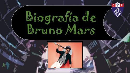 Biografía de Bruno Mars 3