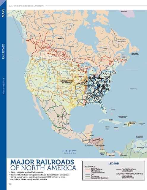 2017 Indiana Logistics Directory