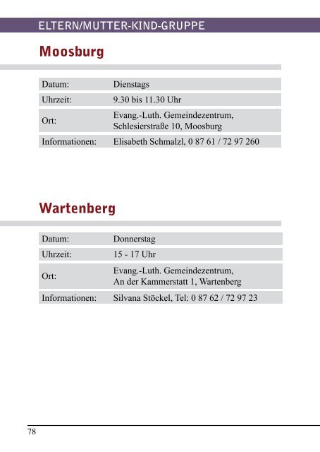 Evangelische Erwachsenenbildung - Dekanat Freising