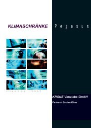 P e g a s u s - KRONE Kälte & Klima GmbH