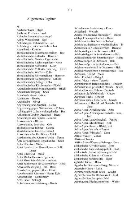 Allgemeines Register Museumsverein Korneuburg allgemeines register museumsverein