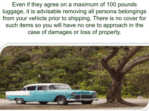 7 Tips for Transporting Your Classic Car to the Port