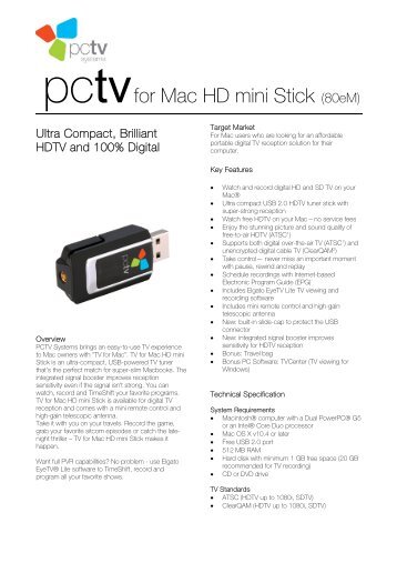 Hauppauge wintv hvr 900 mac software reviews