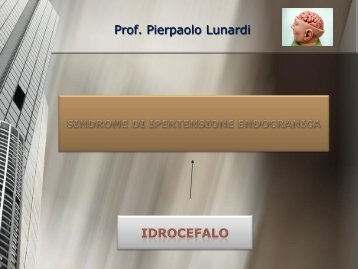 Prof. Pierpaolo Lunardi - Facoltà di Medicina e Chirurgia