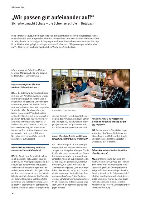 inform 01/2011 - Unfallkasse Hessen