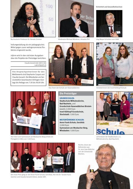 inform 01/2011 - Unfallkasse Hessen