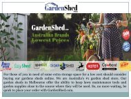 gardenshieds