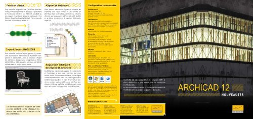 Téléchargez la fiche pdf du logiciel ArchiCAD 15 - Eurostudio