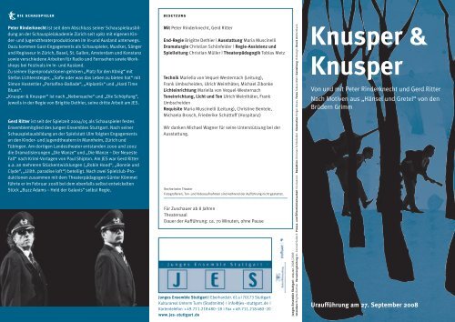 Plakat (pdf) - Peter Rinderknecht