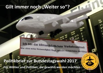 BBI-Politikbrief zur Bundestagswahl 2017 (Stand 06.05.2017)