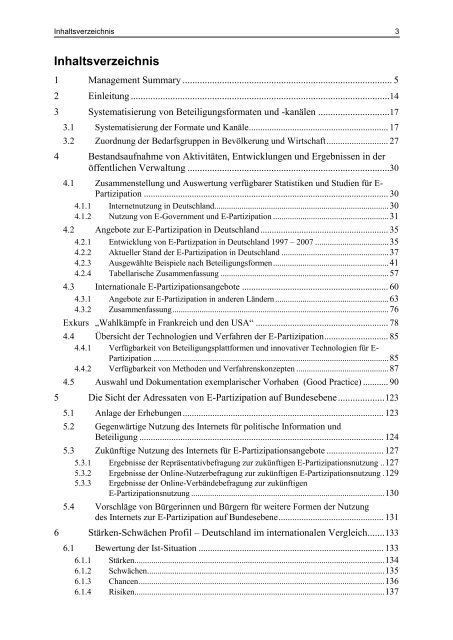 Studie E-Partizipation - ifib