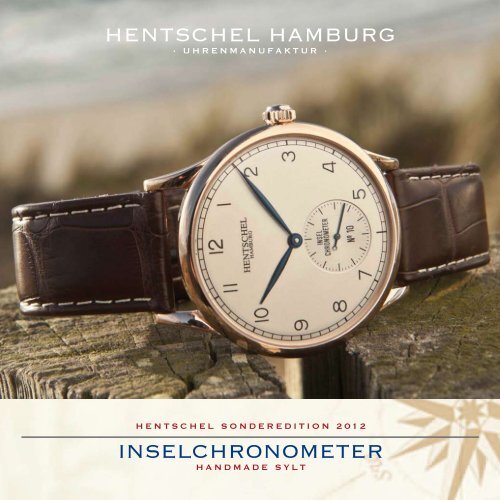 Von Hamburg auf die Insel – Deutschlands nördlichste Uhren