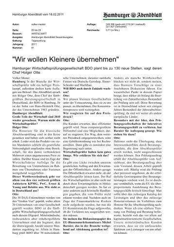 Druckexemplar Interview Holger Otte - BDO