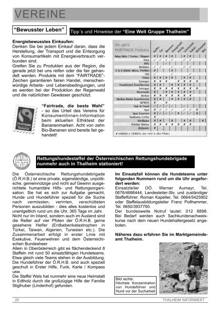 Datei herunterladen - .PDF - Thalheim bei Wels