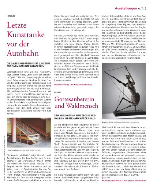 Hört! - Das Magazin für Kunst, Architektur und Design
