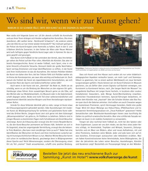 Berufsverband bildender Künstler Hamburg - Das Magazin für Kunst ...