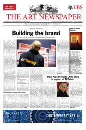 Building the brand - The Art Newspaper