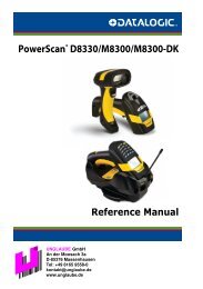 Datalogic Powerscan D8330 Bar Code Scanner Barcode Reader