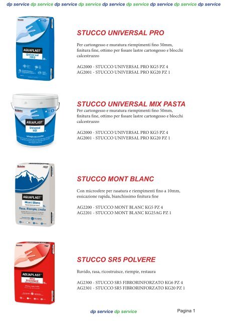 Stucco MARMO Eco Service 500 ml