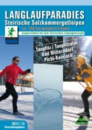 Steirische Salzkammergutloipen - Bad Mitterndorf