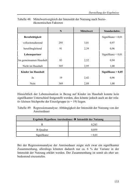 Akzeptanz und Nutzung von E-Learning-Elementen