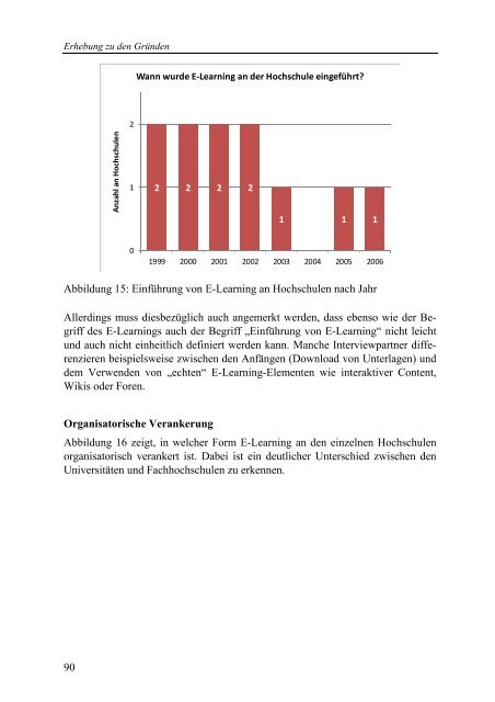 Akzeptanz und Nutzung von E-Learning-Elementen