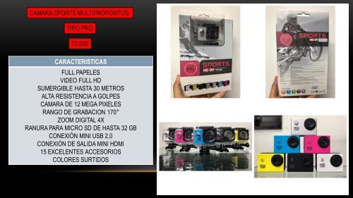 CATALOGO ACCESORIOS E.H. POR WISQUISA