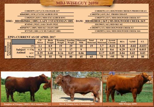 TRIO MBJ 2017 Brangus Sire Directory