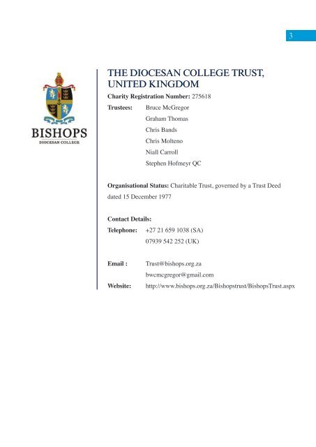 Bishops Trust 06April17