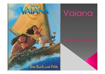 Vaiana das Buch zum Film