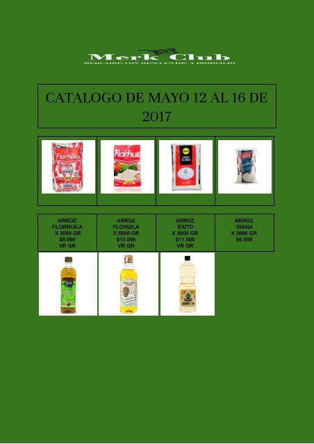 CATALOGO