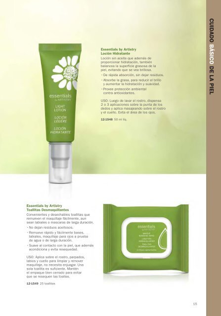 Catalogo de Belleza Artistry - Amway