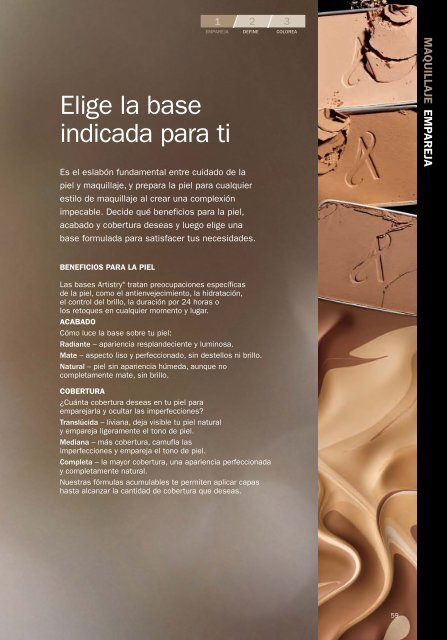 Catalogo de Belleza Artistry - Amway