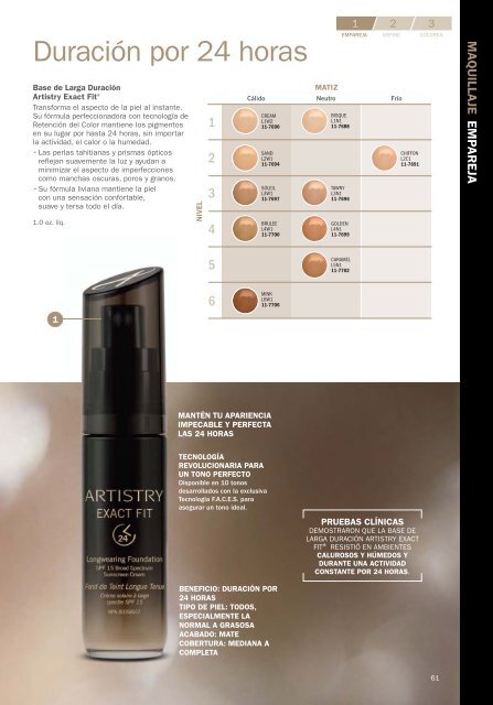 Catalogo de Belleza Artistry - Amway