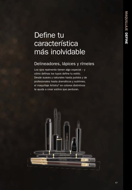 Catalogo de Belleza Artistry - Amway