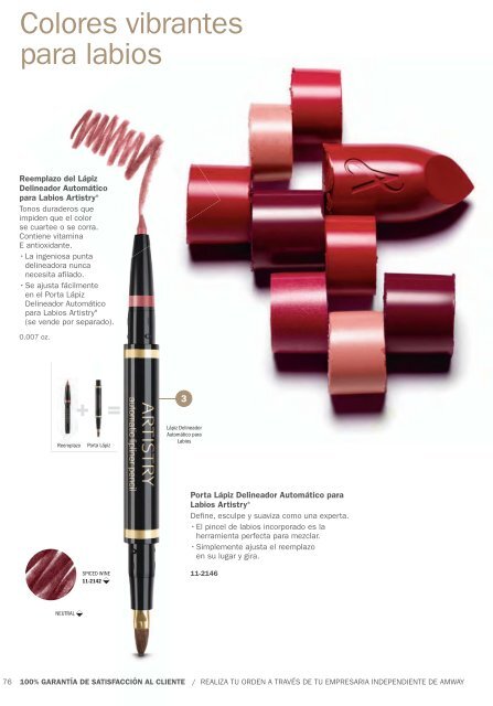 Catalogo de Belleza Artistry - Amway