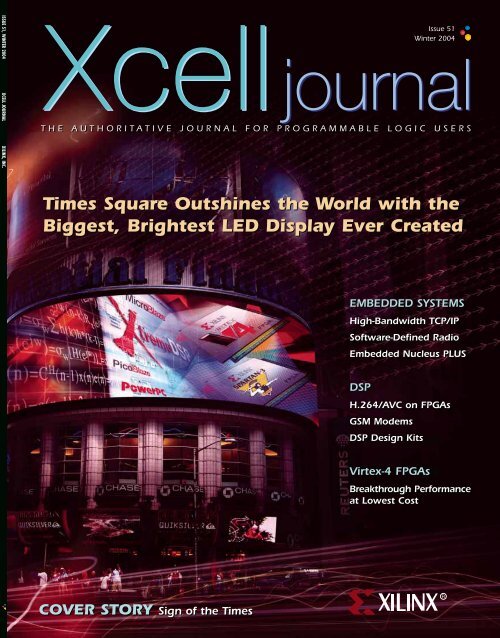 Xcell Journal: The authoritative journal for programmable ... - Xilinx