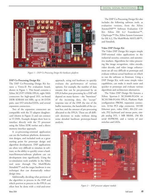 Xcell Journal: The authoritative journal for programmable ... - Xilinx