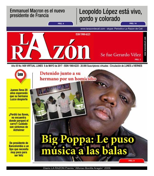 Diario La Razón lunes 8 de mayo de 2017