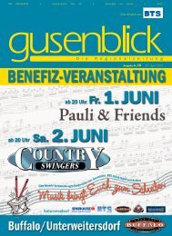 Spargelfest der Gourmets - Gusenblick