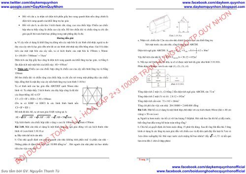 NHỮNG BÀI TOÁN THỰC TẾ - KHỐI ĐA DIỆN - KHỐI TRÒN XOAY (DẠY KÈM QUY NHƠN OFFICIAL SƯU TẦM VÀ GIỚI THIỆU)