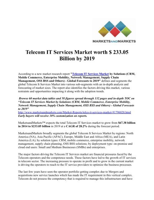 Telecom IT Services Market