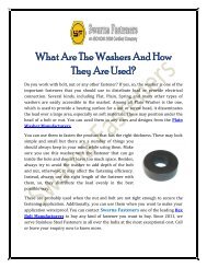 What-Are-The-Washers-And-How-They-Are-Used