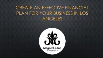 Create an Effective Financial Plan for Your Business in Los Angeles