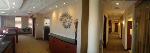 interiors of our dental office in Alexandria VA