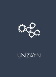 Unizayn Katalog