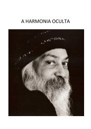 Osho - A Harmonia Oculta