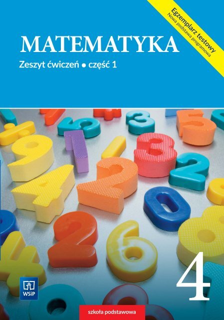 Matematyka 4 - zeszyt ćwiczeń