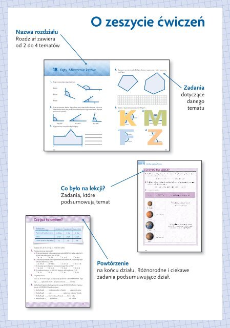 Matematyka 4 - zeszyt ćwiczeń